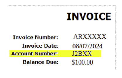 Invoice Example